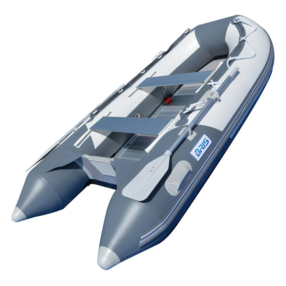 BRIS 10.8Ft Inflatable Boat Inflatable rafting Fishing Tender Pontoon