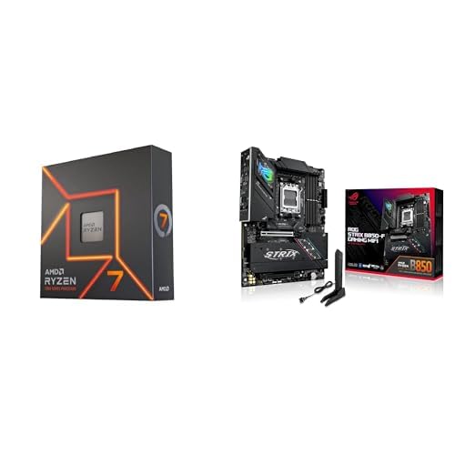 AMD Ryzen 7 7700X 8-Core, 16-Thread Unlocked Desktop Processor