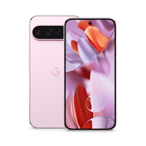 Google Pixel 9 Pro - Unlocked Android Smartphone with Gemini, Triple Rear Camera System, 24-Hour Battery, and 6.3" Super Actua Display - Obsidian - 128 GB