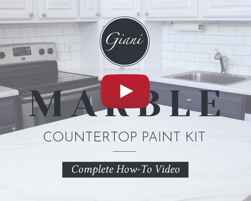 Giani Marble Countertop Paint Kit, White