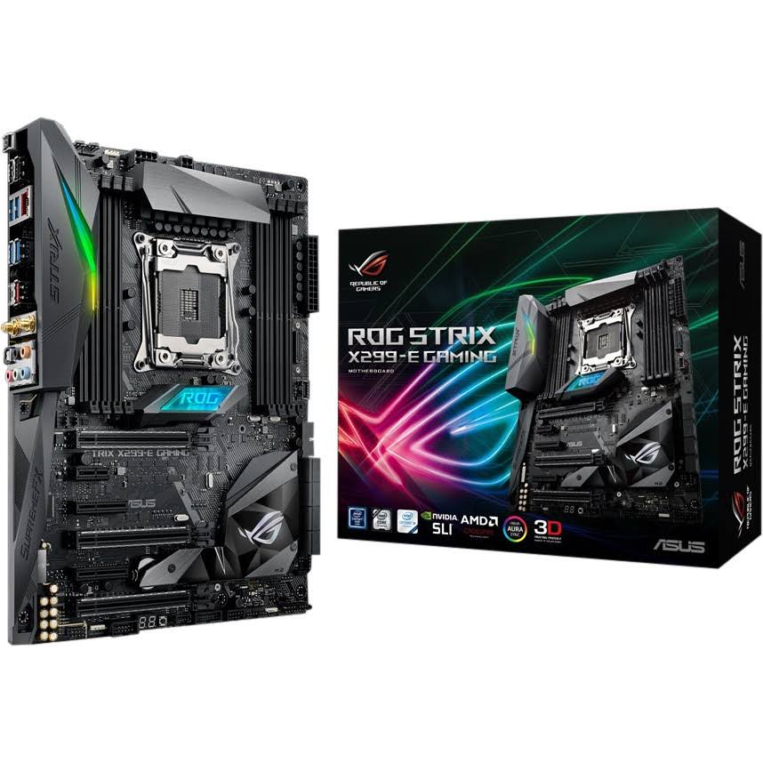 ASUS ROG STRIX X299-E GAMING II with Intel X299 Express ATX Motherboard - LGA2066 Socket
