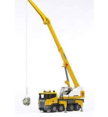 Bruder SCANIA R-Series Liebherr Crane with Lights and Sounds