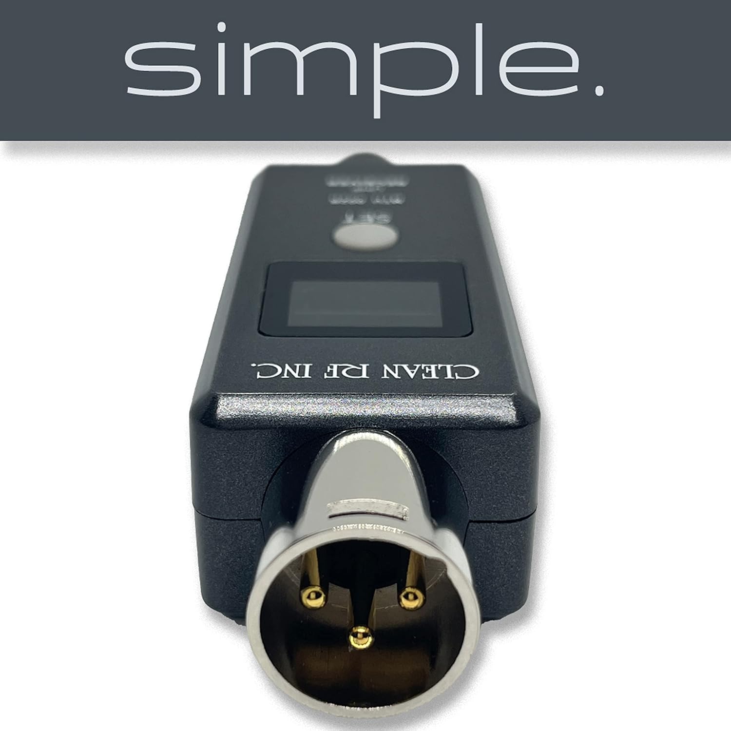 Wireless XLR Adapter System | Transmitter and Receiver for Dynamic Microphones Active PA Systems Mobile DJs or Instrument Wireless | 48k UHF Digital | 5+ Hours of Battery Life | USB Recharge Capable