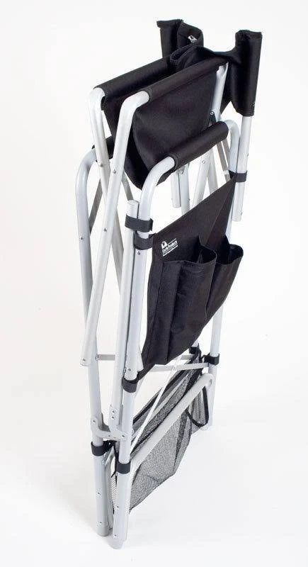 Earth Heavy Duty VIP Tall Aluminum Director&s Chair