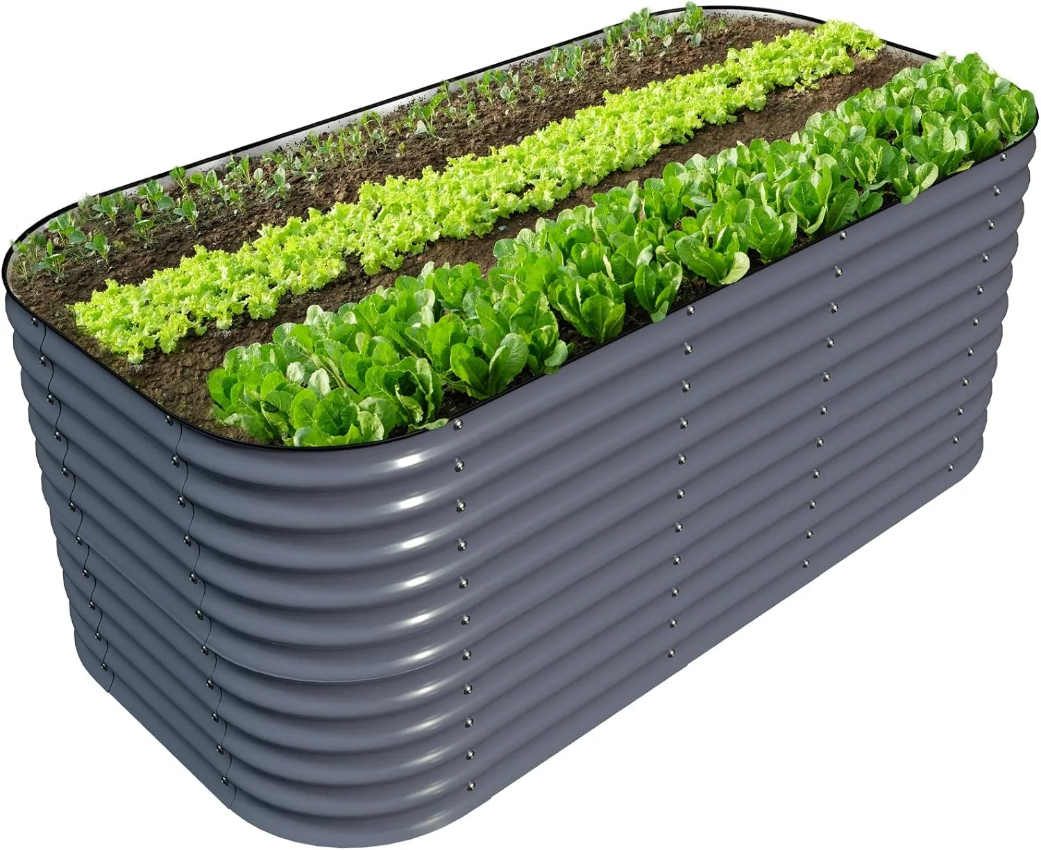 Raised Garden Beds Outdoor For Vegetables Raised Garden Boxes 12-In-1 Garden Planters 32" Tall Raised Beds For Gardening Planter Boxes Outdoor Raised - Curated Treasures Market