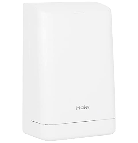 Haier 3-in-1 Portable Air Conditioner, Dehumidifier & Room Fan, Easy Install Kit Included, Auto-Evaporation Technology Eliminates Need to Drain Water