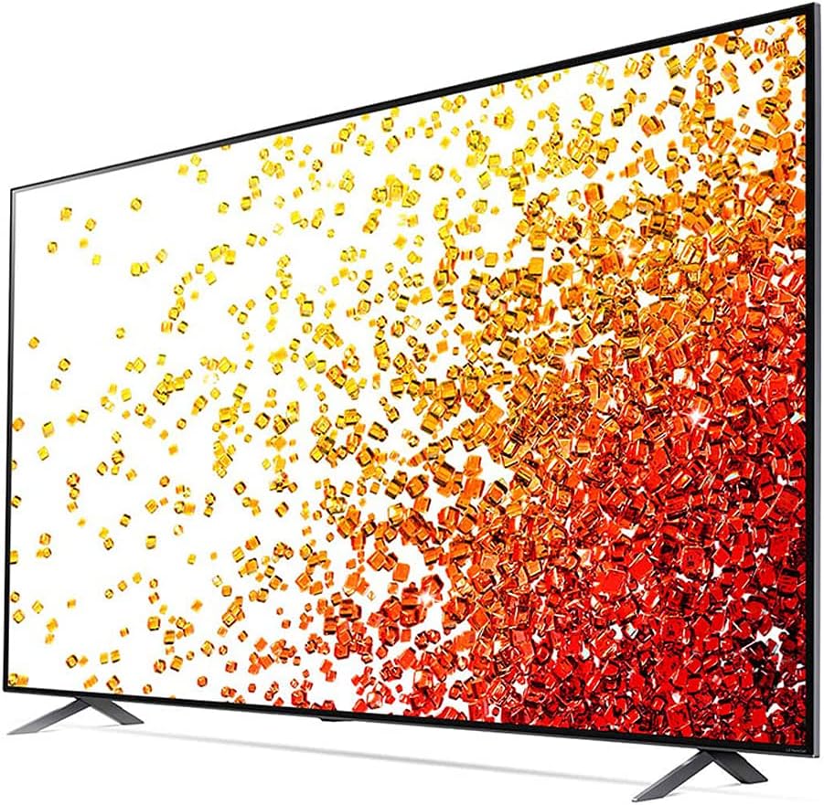 LG 65NANO90UPA 65 Inch HDR 4K UHD Smart NanoCell LED TV 2021 Bundle with Premiere Movies Streaming 2020 + 37-100 Inch TV Wall Mount + 6-Outlet Surge Adapter + 2X 6FT 4K HDMI 2.0 Cable