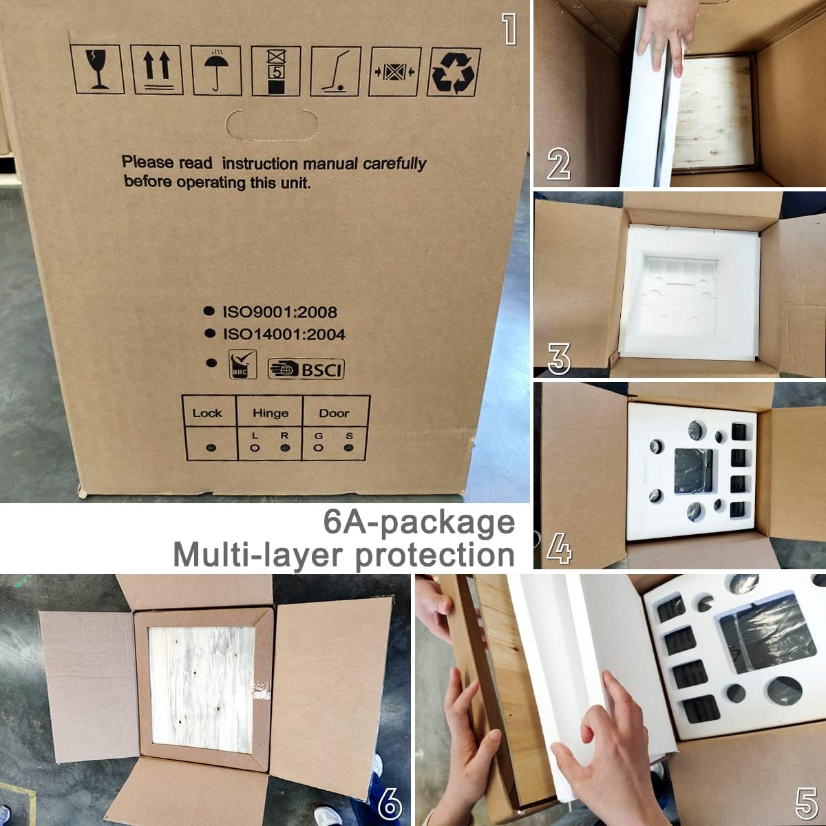 SMETA Mini Fridge No Noise: Absorption Refrigerator 12V/110V Portable for Dorm Office Truck Camper, with Lock, DC AC, 1.0 Cu.Ft, Black