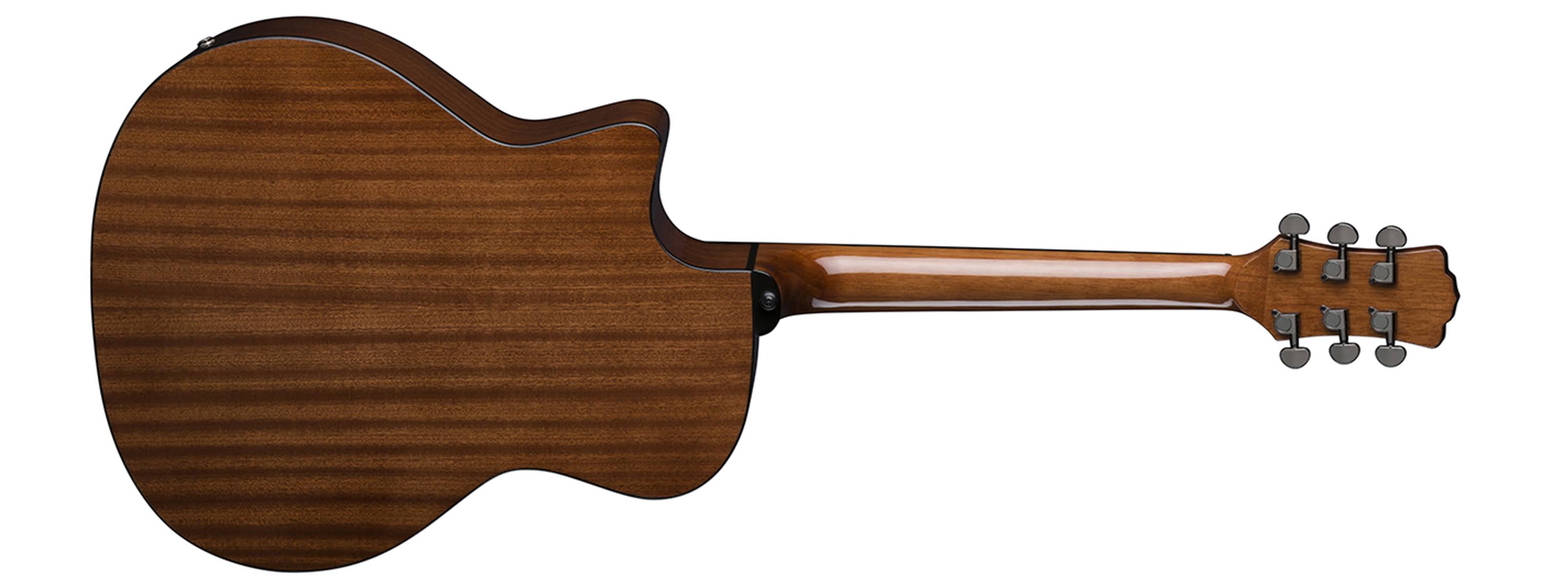 Luna Gypsy Quilt Ash Acoustic Electric Guitar Gloss Natural