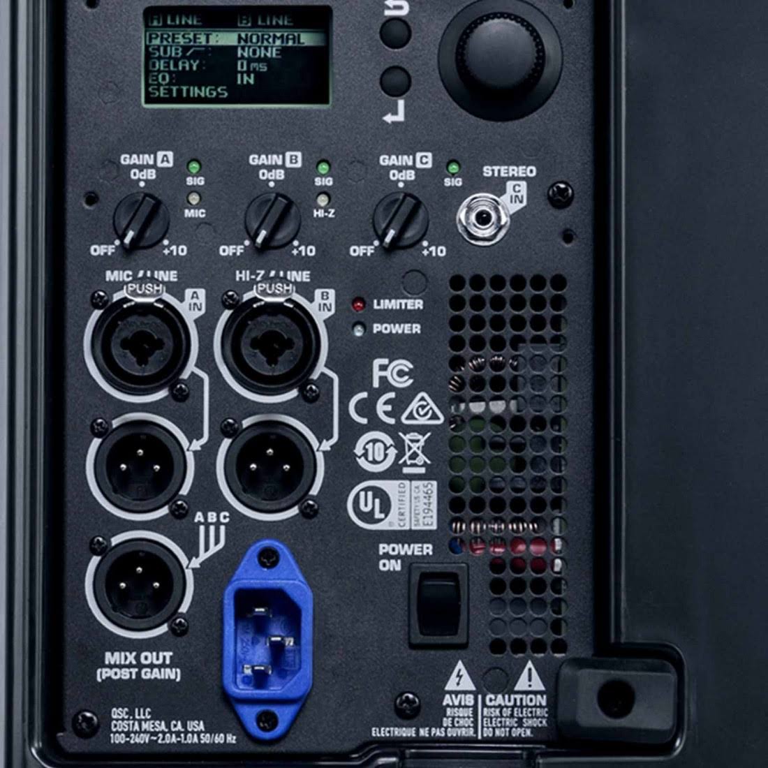 QSC K8.2 K2 Series 2000W 8 Active Speaker with CA