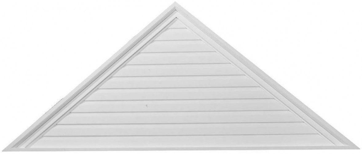 Ekena Millwork 2-1/8 in. x 48 in. x 20 in. Decorative Pitch Triangle Gable Vent