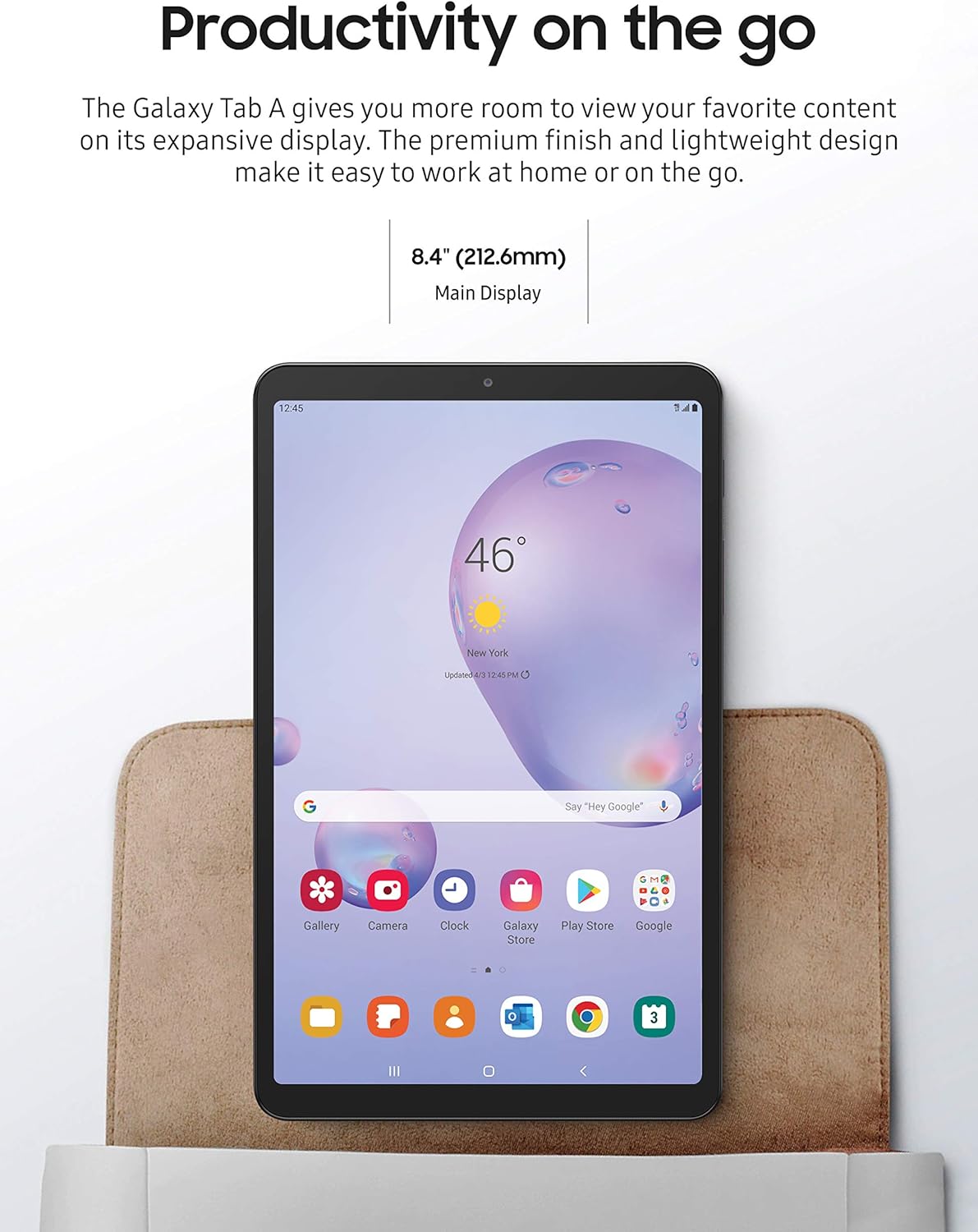 Samsung Galaxy Tab A 8.4", 32GB, Mocha (LTE Verizon & WIFI) - SM-T307UZNAVZW (2020) US Model & Warranty