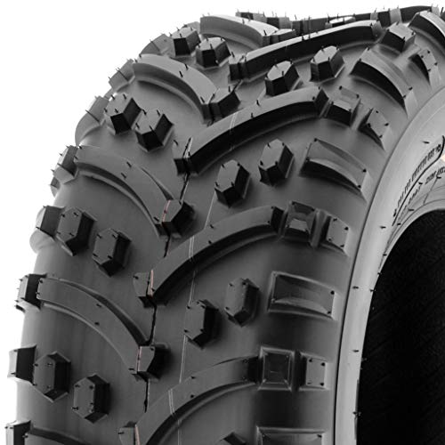 SunF A032 22x11-8 Turf & Trail ATV UTV Golf Cart Off-Road Tires, PR, Tubeless