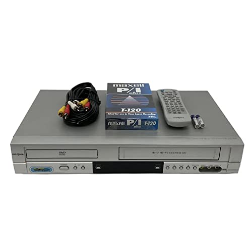 Insignia IS-DVD040924 DVD/VCR Player Combo DVD Video Cassette Recorder 4 Head Hi Fi Stereo