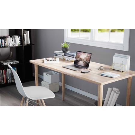 LaCie Mobile Drive STLP4000400 4TB USB-C Portable Hard Drive Moon Silver