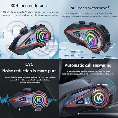 Modular Motorcycle Bluetooth Helmet, Adult Men Women Racing Full Face Helmet DOT Approved Built-in Speaker Microphone Headset Integrated FMVSS-218 Helmet, Motocross Flip Up Front Helmets