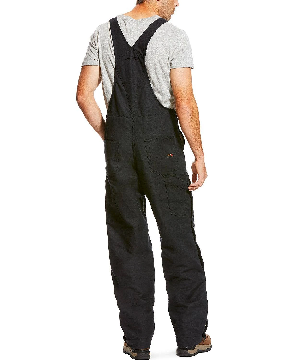 Ariat Men&s FR 2.0 Black Insulated Overall Bib 10023457