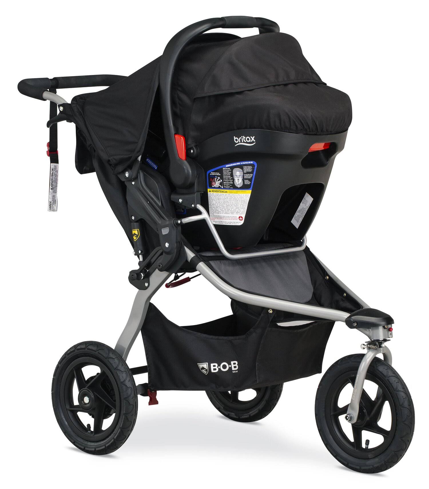 Bob Gear Rambler B-Safe Gen2 Stroller Travel System - Black