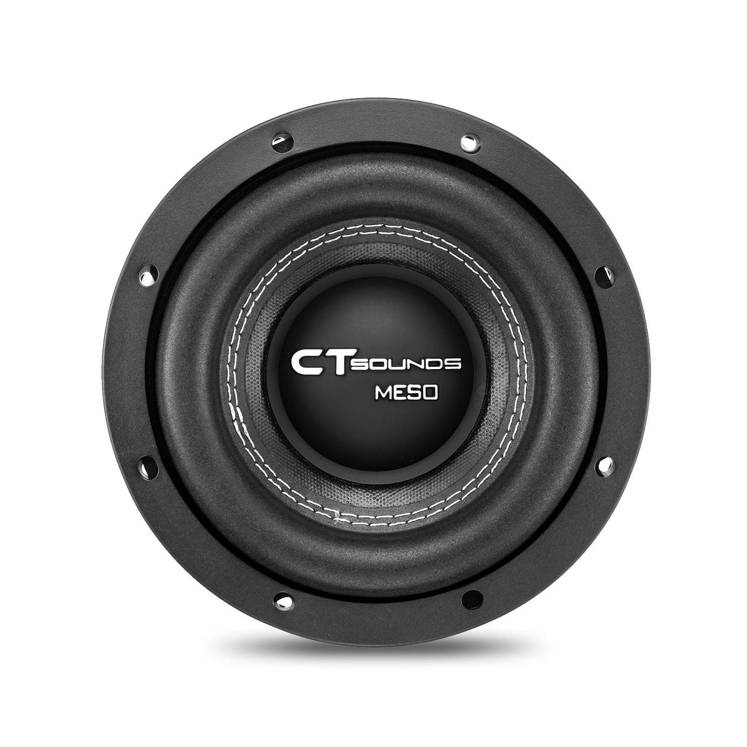 CT Sounds Meso 6.5 Inch Car Subwoofer Dual 2 Ohm