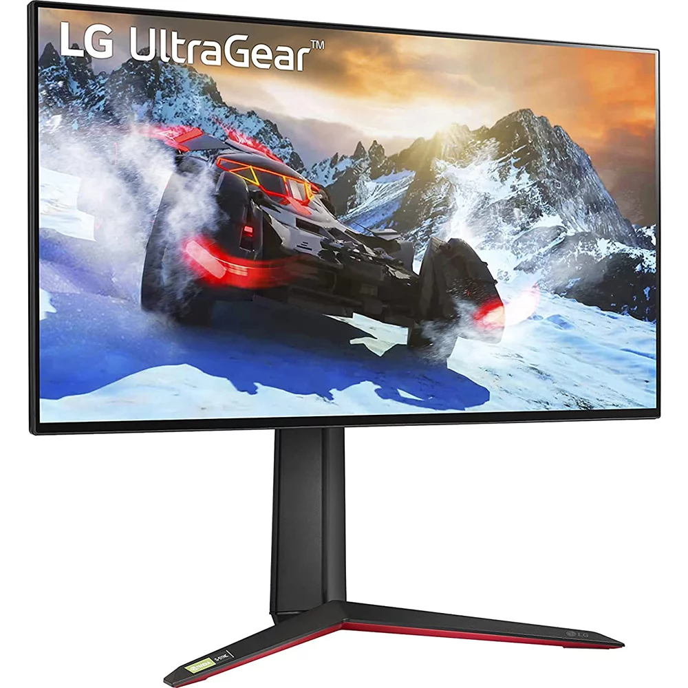 Open Box LG 27GP950-B 27" Ultragear UHD (3840 x 2160) Nano IPS Gaming Monitor w/1ms Response Time, 144Hz Refresh Rate, NVIDIA G-SYNC Compatible and AMD FreeSync Pro, DCI-P3 98% VD HDR 600, Black