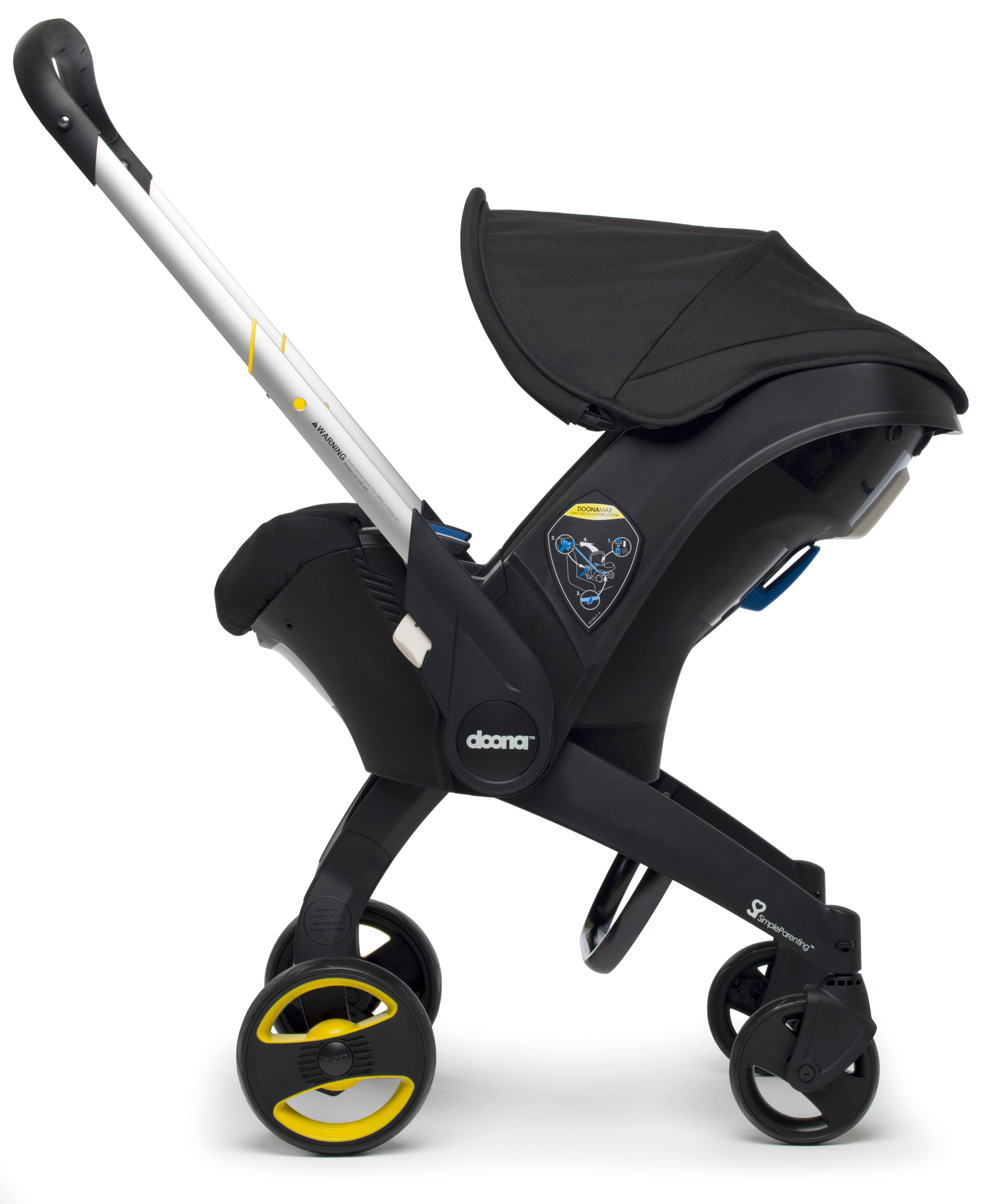 Doona - Infant Car Seat u0026 Stroller - Black / Night