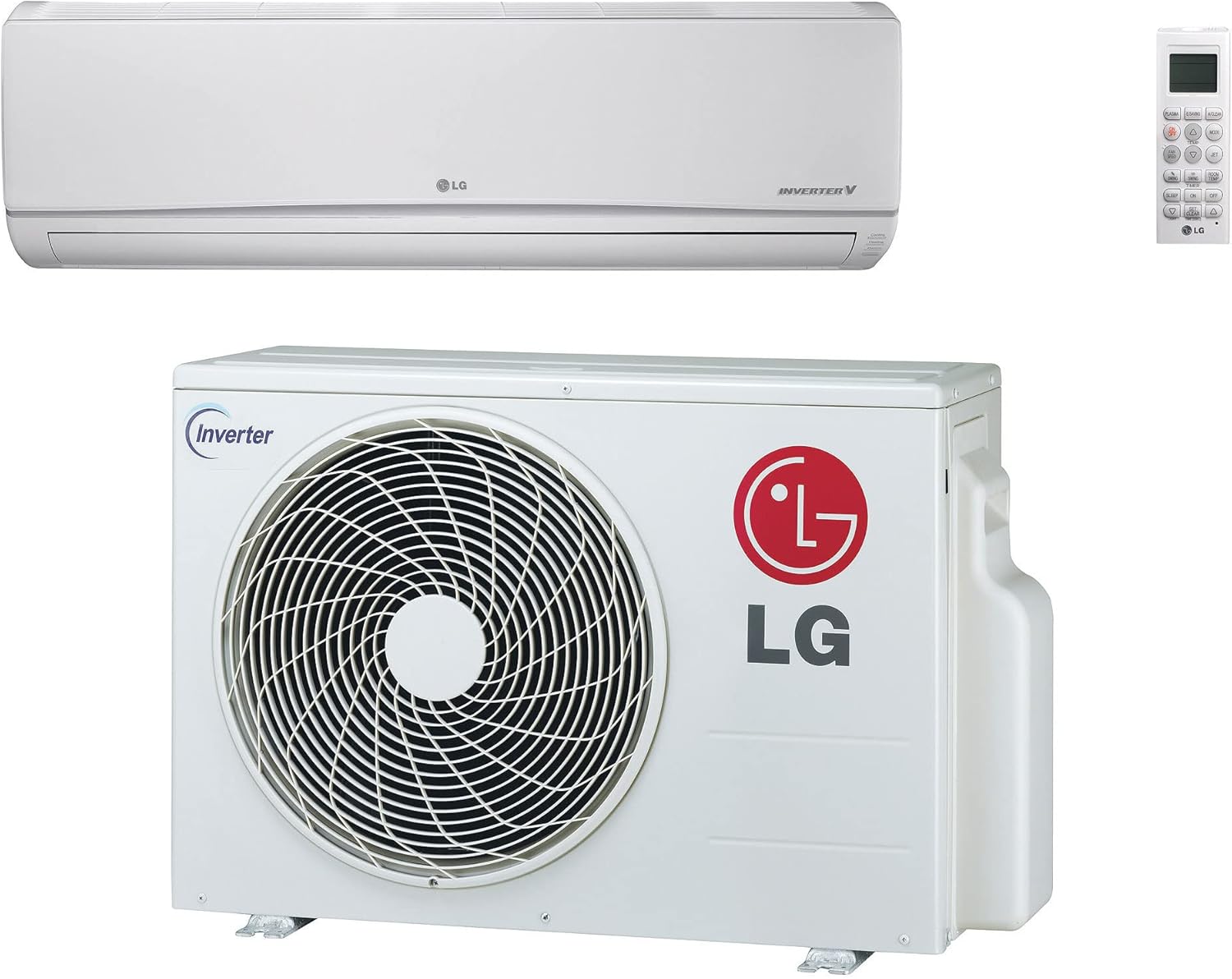LG LS181HSV 18,200 BTU Mini Split Air Conditioner with Heat Pump