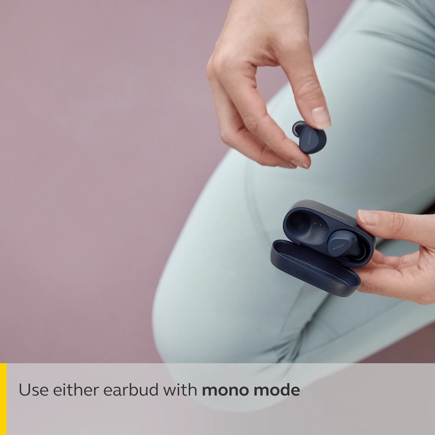 Jabra Elite 4 Active - Navy True Wireless Earbuds Navy