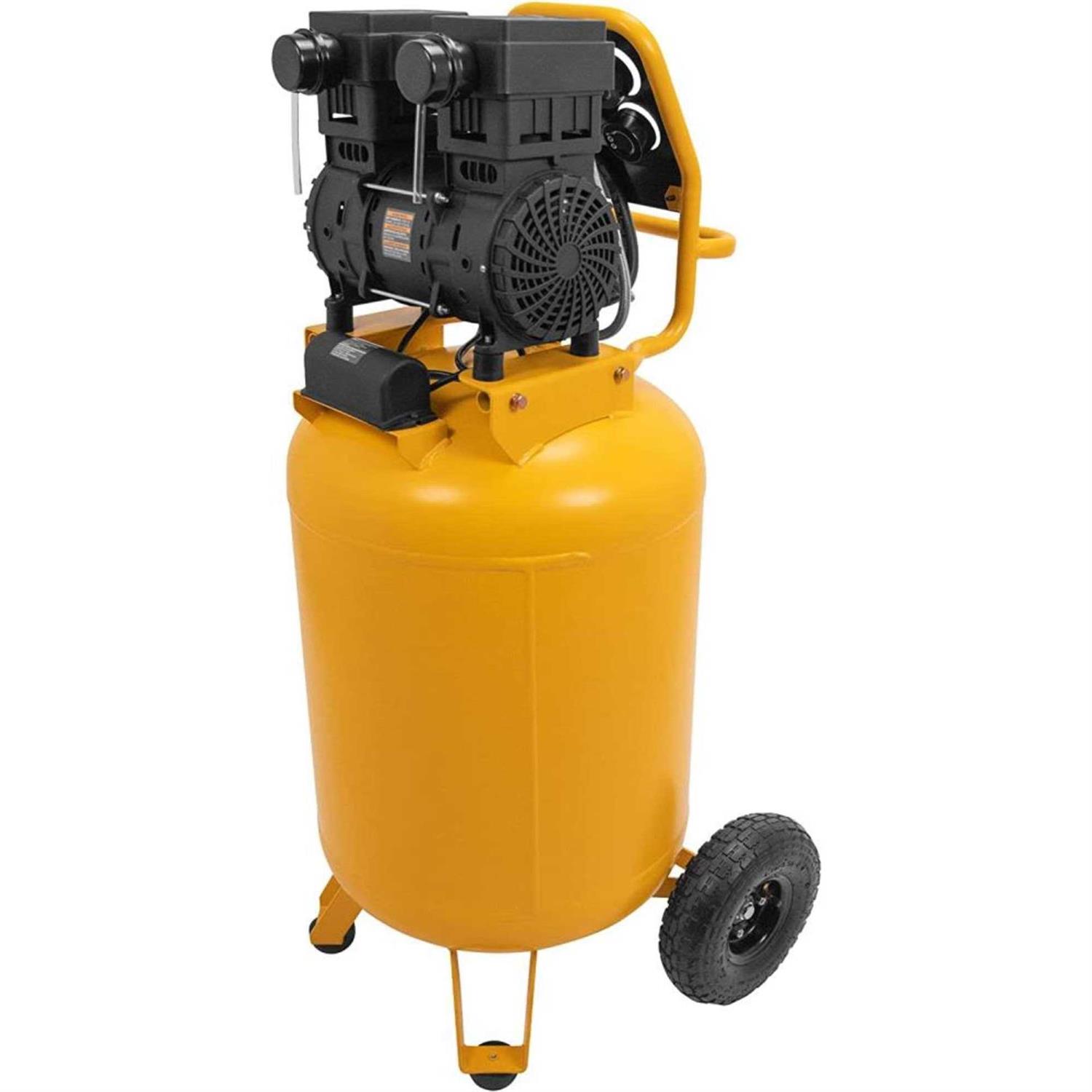 DeWalt 2-HP 26-Gallon Vertical Ultra Quiet Air Compressor DXCMSAC260 - Shop Hardware Tools Online Store