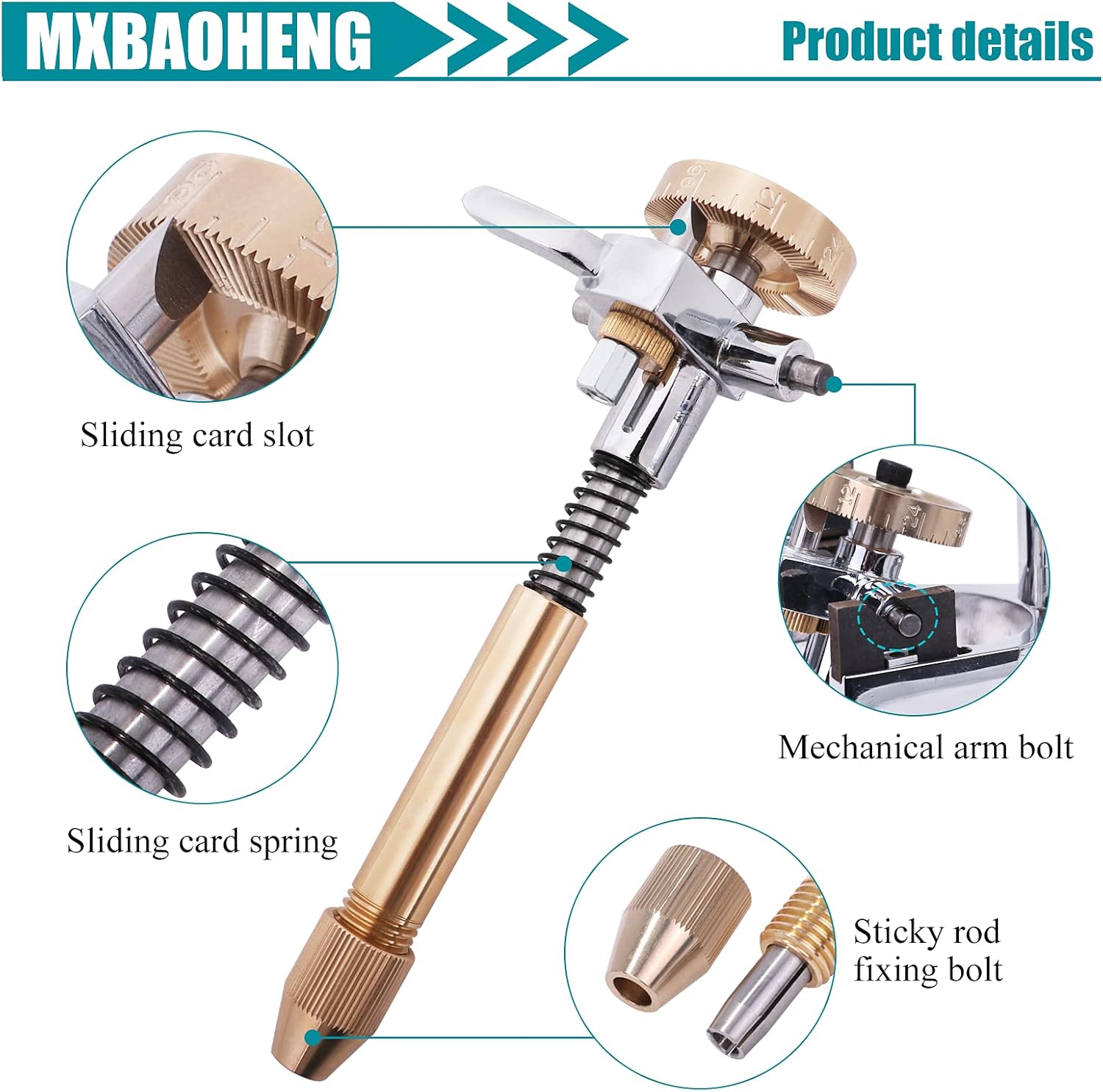 MXBAOHENG Jade Faceting Machine Gem Grinding Faceted Manipulator Jewel Angle Polisher Height Adjustable (96 scale)