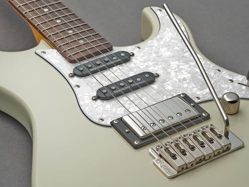 YAMAHA 6 String Solid-Body Electric Guitar, Right, Translucent Black, 612VII (PAC612VIIFM TBL)