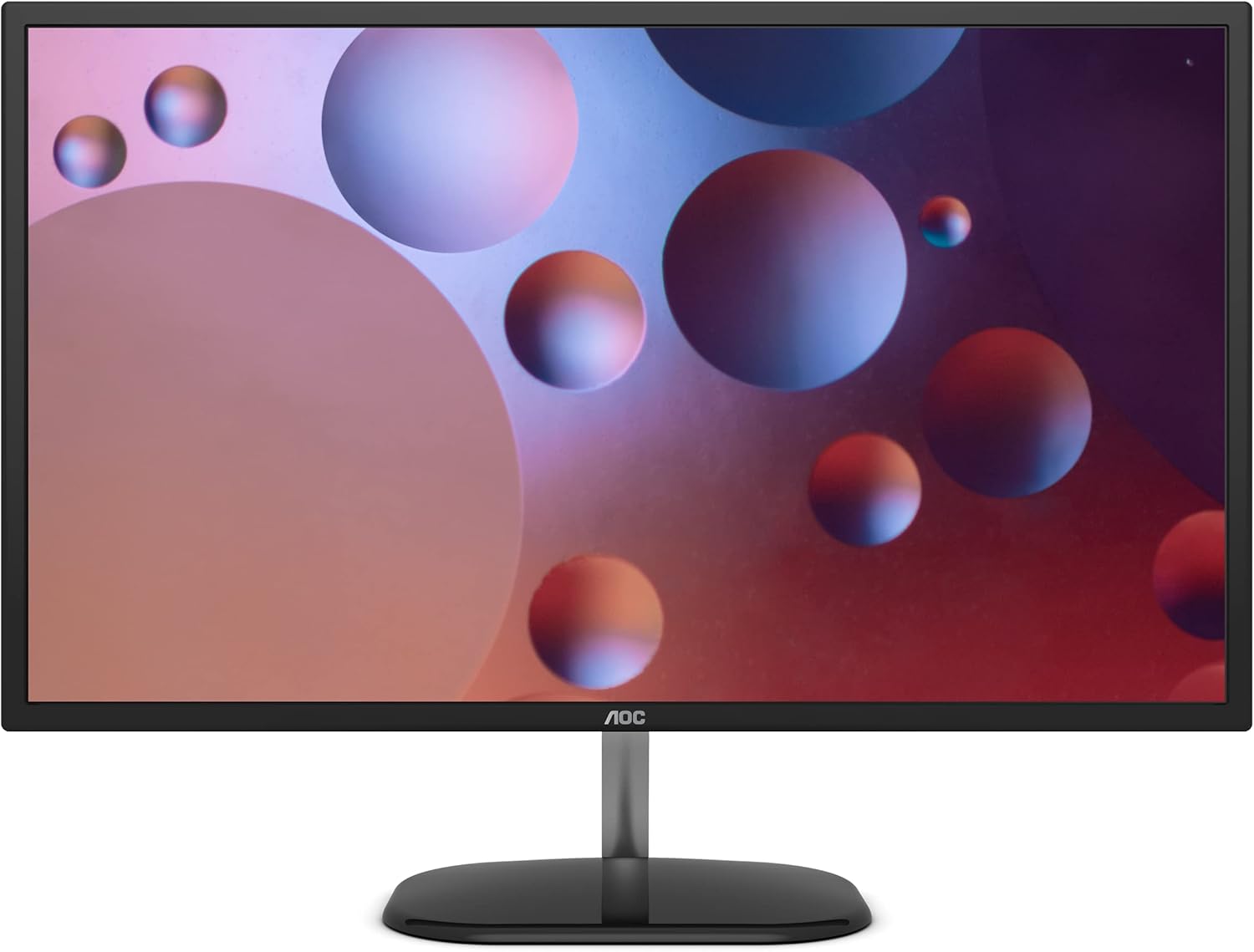 AOC Q32V3S 32 2560x1440 2K QHD Monitor, VA Panel, 75Hz Refresh Rate for Casual Gaming, 103% sRGB Coverage, VESA, HDMI/DP Ports