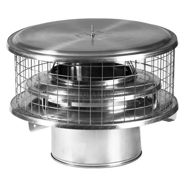 StormShield Air Cooled Stainless Steel Chimney Cap - 14x22