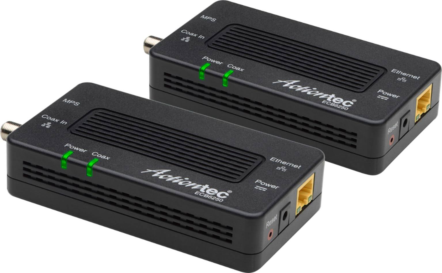 Actiontec Black ECB6250 Moca 2.5 Network Adapter - Each