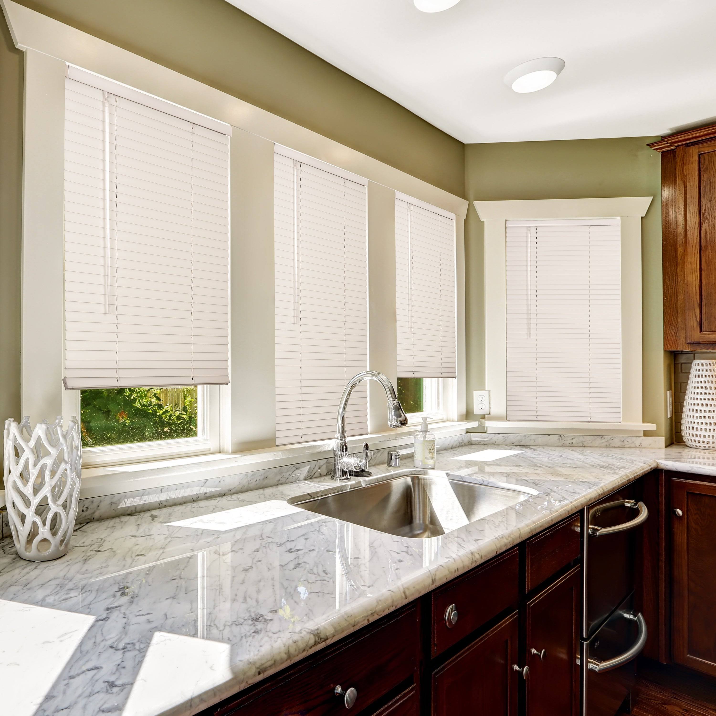Lotus u0026 Windoware, 1x22 Cordless Aluminum Blind– Alabaster - 69.5x22 W x 72x22 L