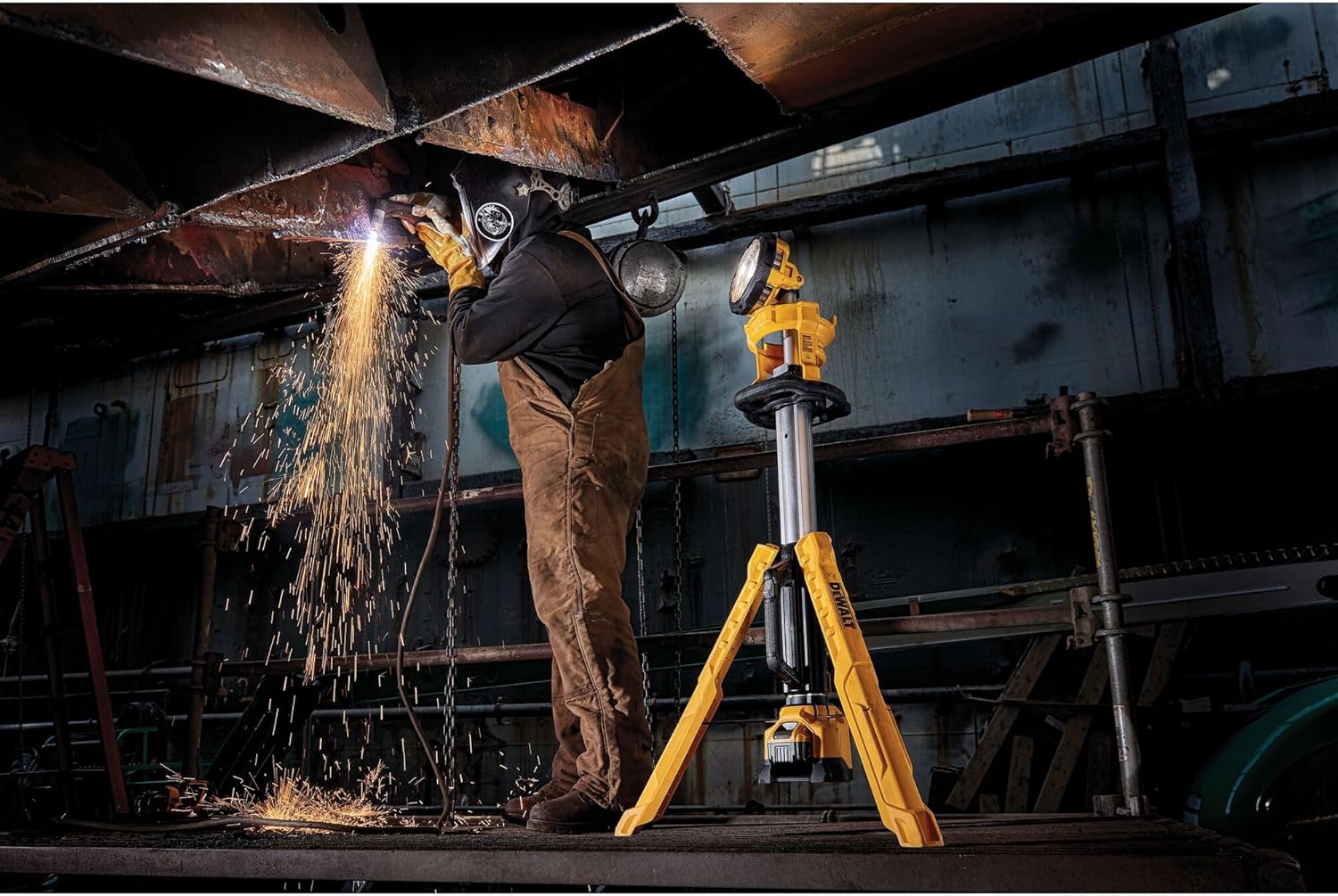 DEWALT DCL079R1 20V Max* Cordless Tripod Light (Kit)