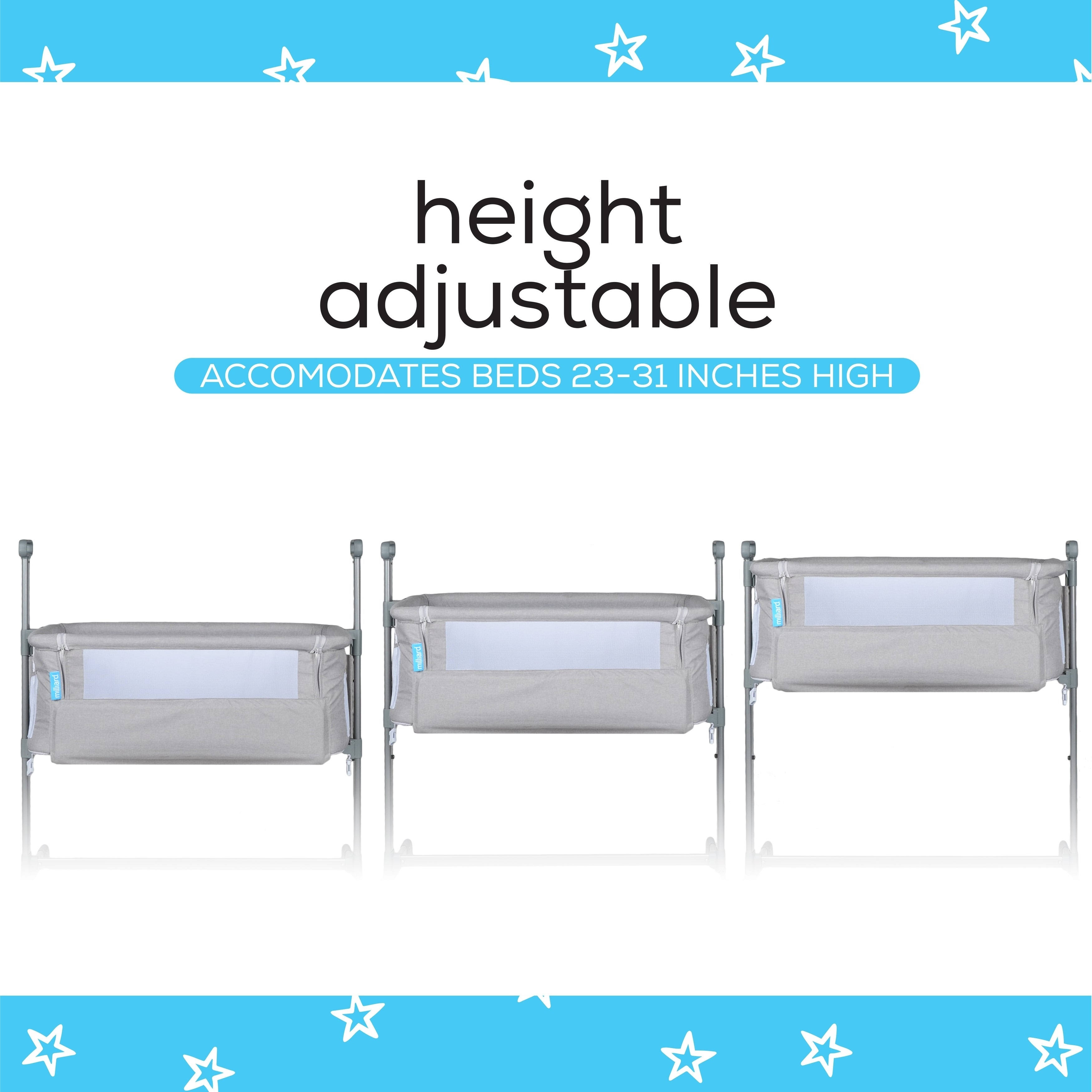 Milliard Side Sleeper Bedside Bassinet