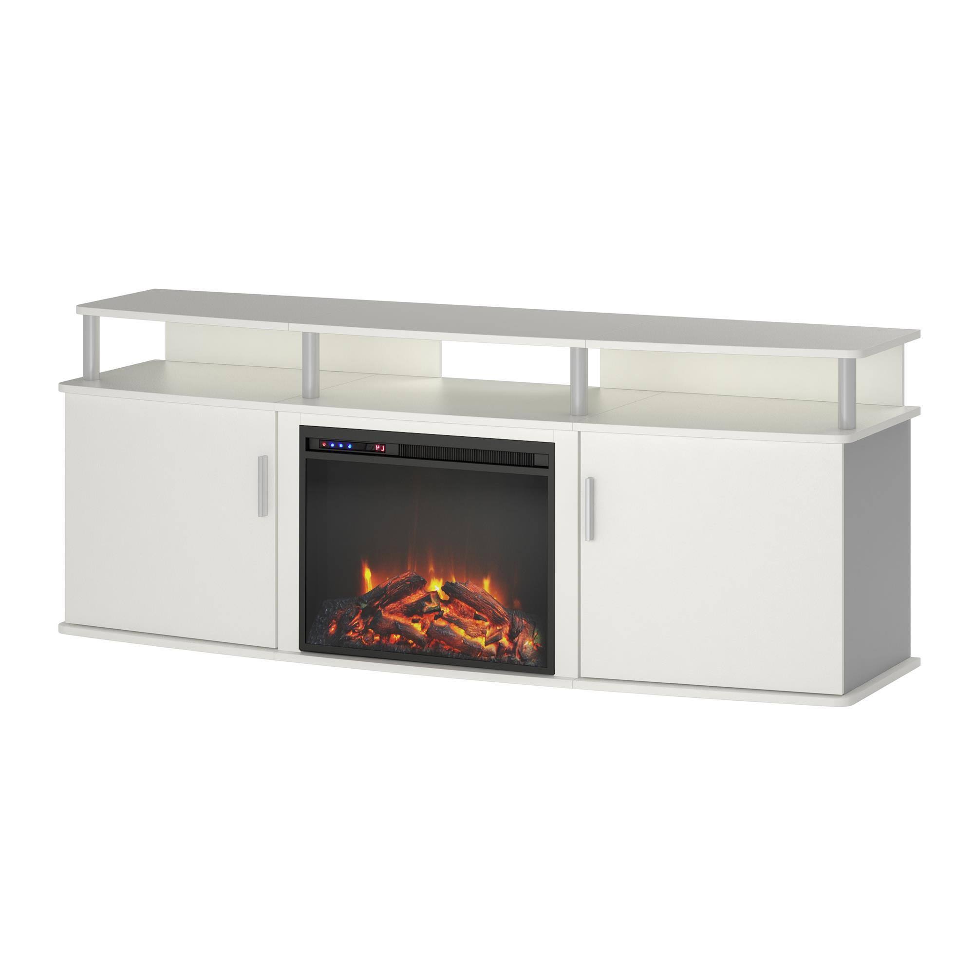 Delmar Electric Fireplace TV Console for TVs Up to 70