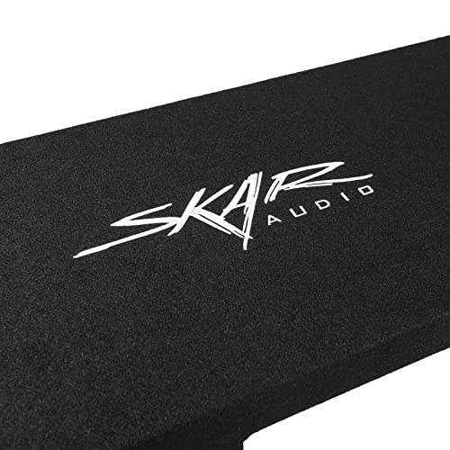 Skar Audio Dual 12" Loaded Subwoofer Enclosure Compatible with 2014-2018 Chevy Silverado/GMC Sierra Double Cab Trucks