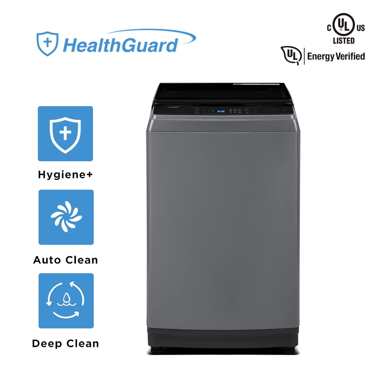 COMFEE' Portable Mini Dishwasher, Washer & Dryer Bundle with Built-in Water Tank, 8 Models, 360° Dual Spray, High-Temp Hygiene Wash