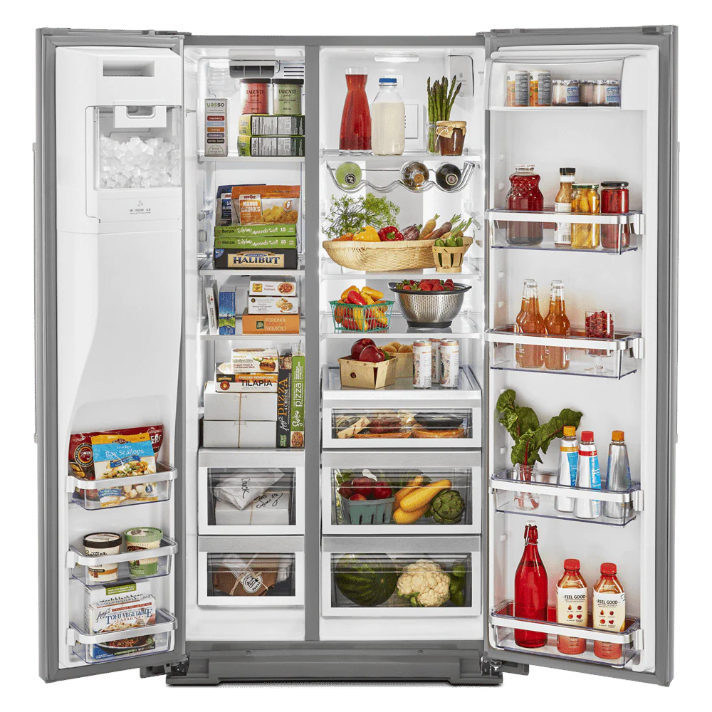 KitchenAid KRSF705HPS 24.8 Cu. Ft. Stainless Steel Side-by-Side Refrigerator