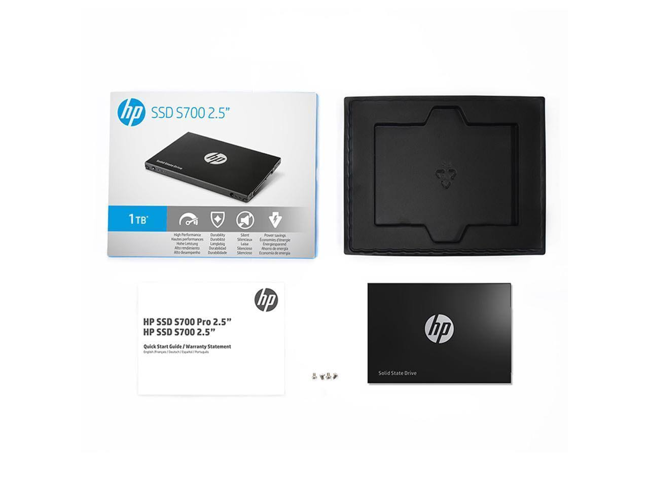HP S700 2.5x22 1TB SATA III 3D TLC Internal SSD Solid State Drive