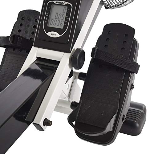 Stamina Air Rower Fitness Rowing Machine, Black