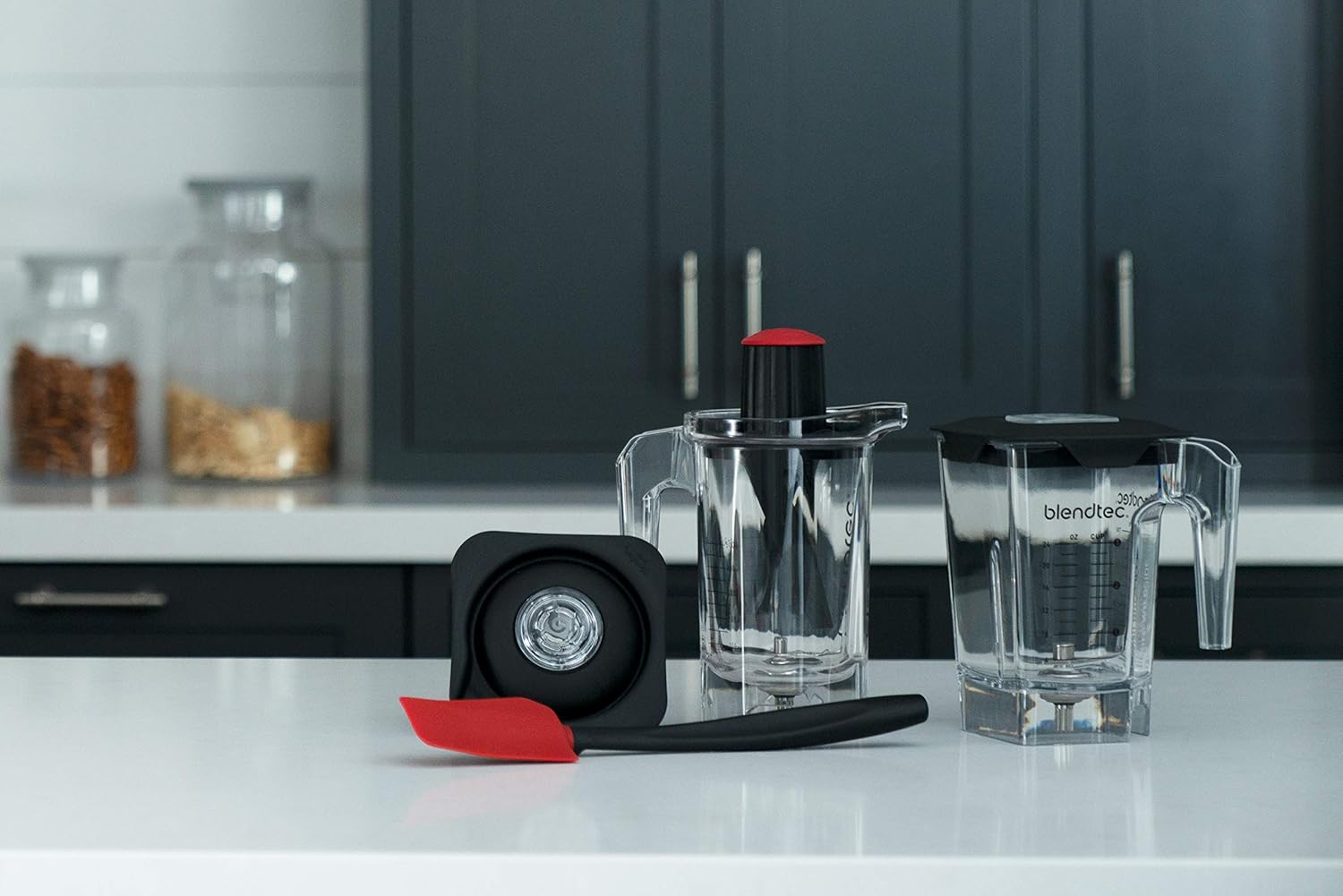 Blendtec 46 oz Mini WildSide+ and 37 oz Twister Bundle - Blender Jars Compatible with Blendtec Blenders