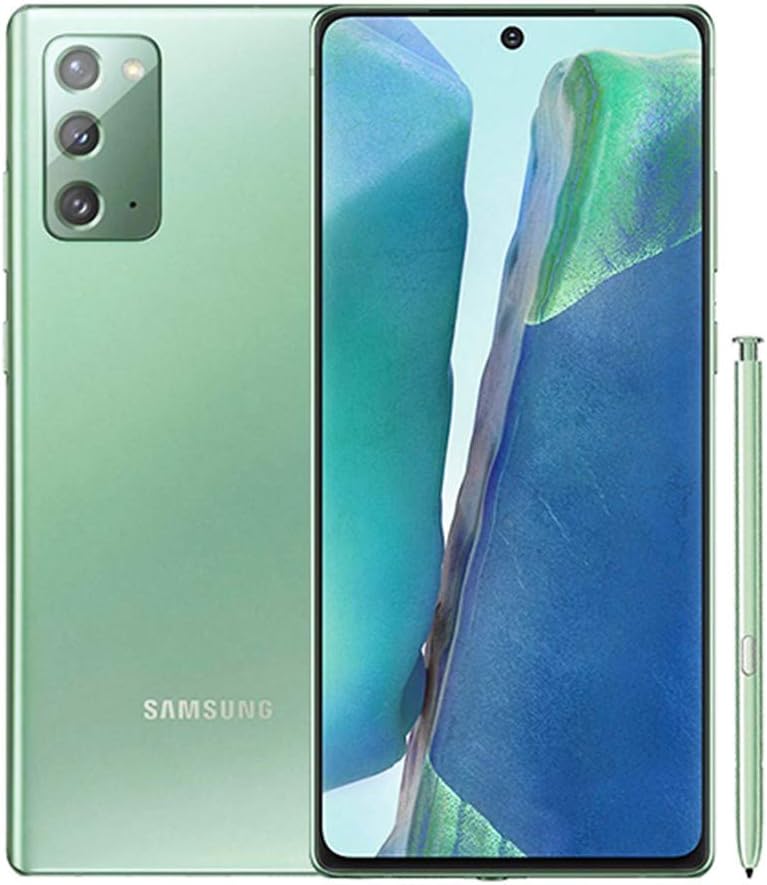 SAMSUNG Electronics Galaxy Note 20 5G N981U Android Cell Phone, US Version, 128GB of Storage, Mobile Gaming Smartphone, Long-Lasting Battery, T-Mobile Locked - (Renewed)