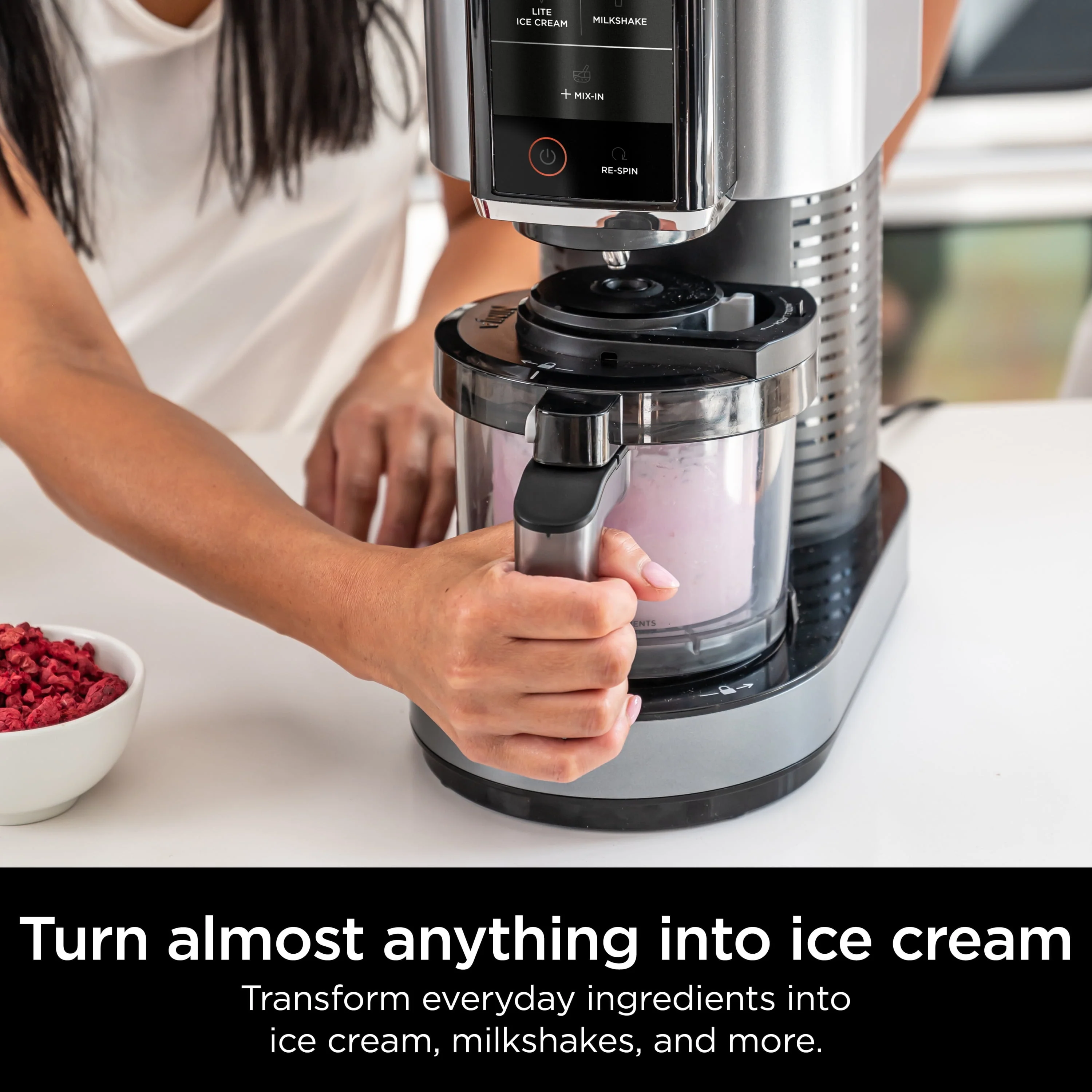 Ninja™ CREAMi™, Ice Cream Maker, 5 One-Touch Programs