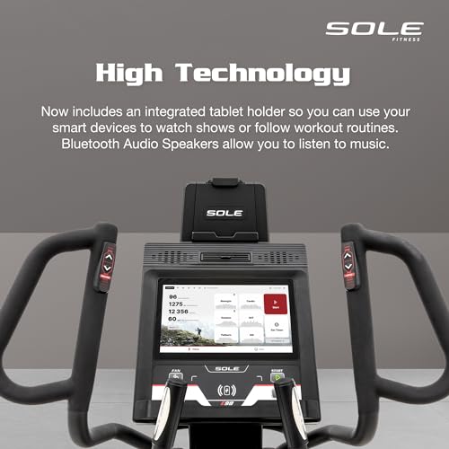 SOLE Fitness Elliptical Exercise Machines, Models E25, E35, E95, E95S, E98, Elliptical Machines for Home Use, Home Exercise Equipment for Cardio Training, Work from Home Fitness Stepper Machine