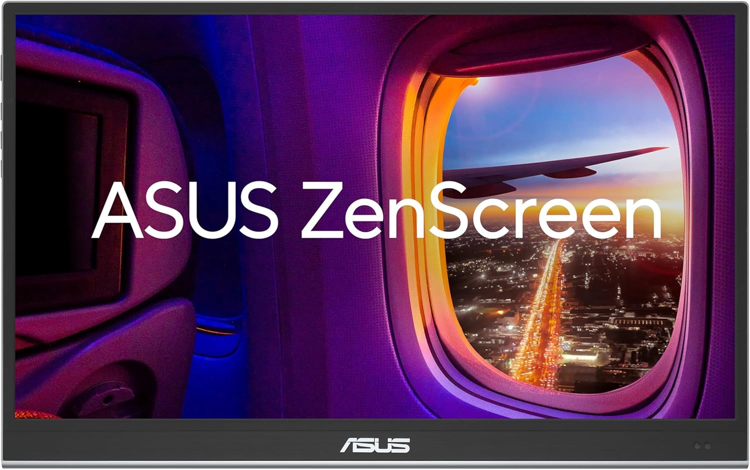 ASUS ZenScreen 16” OLED USB-C portable monitor (MQ16AHE) – Full HD, 100% DCI-P3, 1ms, HDR-10, Mini HDMI, Eye Care, Proximity Sensor, 360° kickstand, Compatible with Laptops, Smartphones, 3 yr warranty