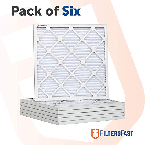 Filters Fast Pleated Air Filter Merv 11, 2” AC Furnace Air Filters, Made in the USA, 6 Pack