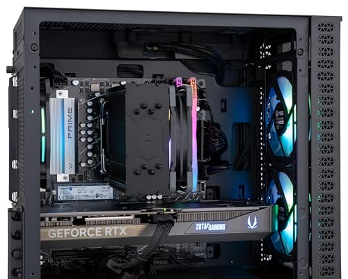 ABS Cyclone Aqua Gaming PC - Windows 11 - Intel Core Ultra 7 265KF - GeForce RTX 5070 - DLSS 4 - AI-Powered Performance - 32GB DDR5 6000MHz - 1TB M.2 NVMe SSD - CA265KF5070