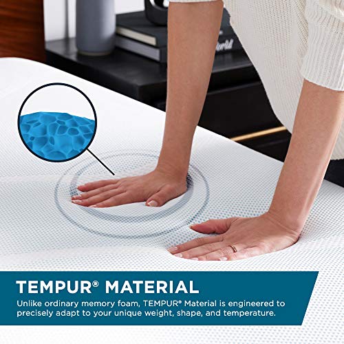 Tempur-Pedic TEMPUR-Adapt ProMid + Cooling-Queen Memory Foam Pillow, white